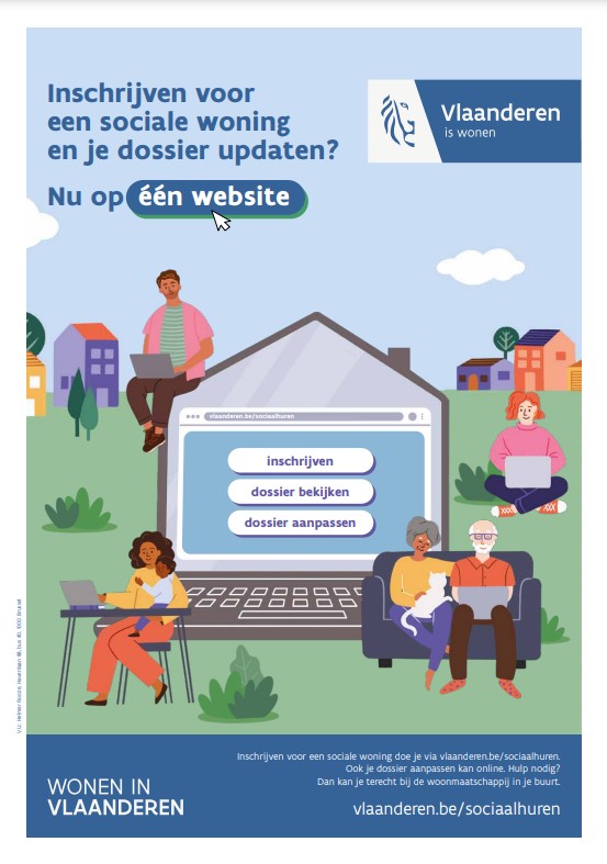 Affiche Centraal Inschrijvingsregister.